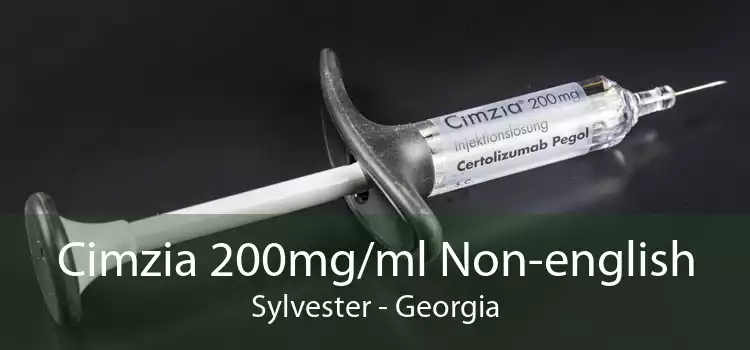 Cimzia 200mg/ml Non-english Sylvester - Georgia