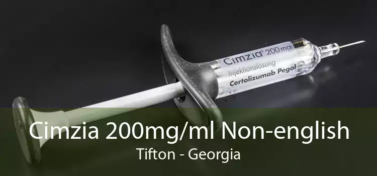 Cimzia 200mg/ml Non-english Tifton - Georgia