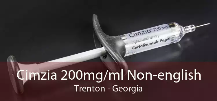 Cimzia 200mg/ml Non-english Trenton - Georgia