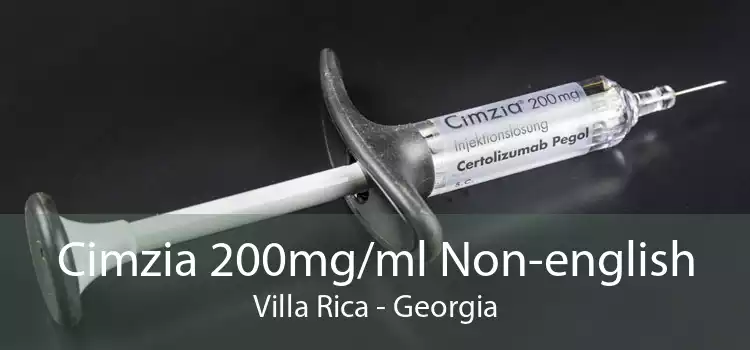 Cimzia 200mg/ml Non-english Villa Rica - Georgia