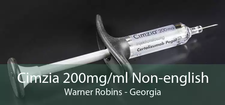 Cimzia 200mg/ml Non-english Warner Robins - Georgia