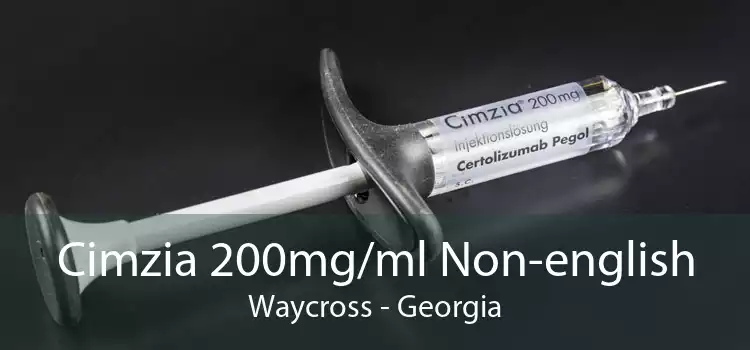 Cimzia 200mg/ml Non-english Waycross - Georgia