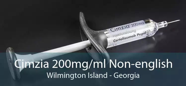 Cimzia 200mg/ml Non-english Wilmington Island - Georgia