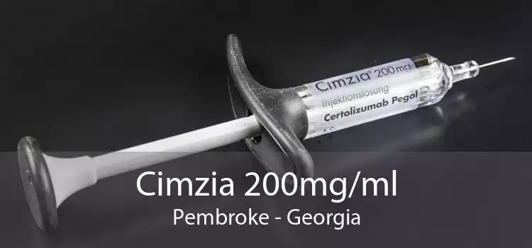 Cimzia 200mg/ml Pembroke - Georgia