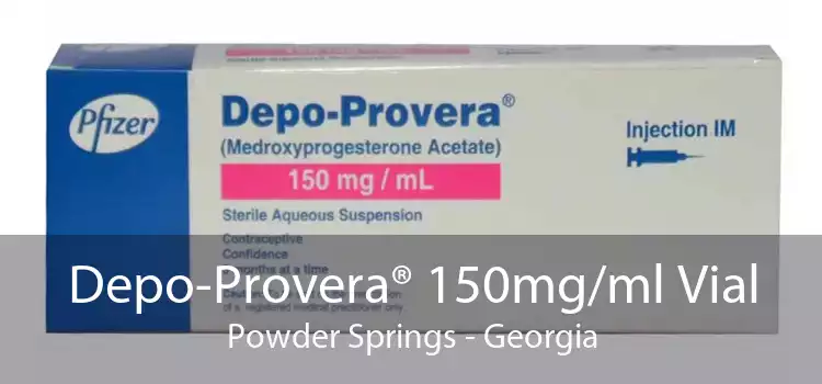 Depo-Provera® 150mg/ml Vial Powder Springs - Georgia
