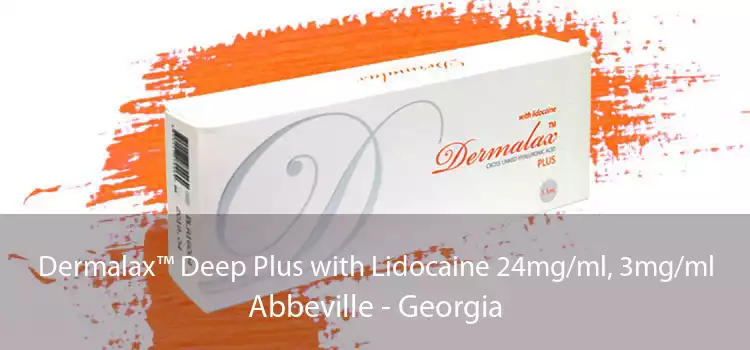 Dermalax™ Deep Plus with Lidocaine 24mg/ml, 3mg/ml Abbeville - Georgia