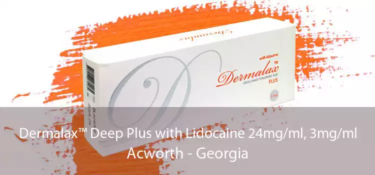 Dermalax™ Deep Plus with Lidocaine 24mg/ml, 3mg/ml Acworth - Georgia