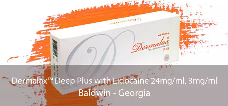 Dermalax™ Deep Plus with Lidocaine 24mg/ml, 3mg/ml Baldwin - Georgia