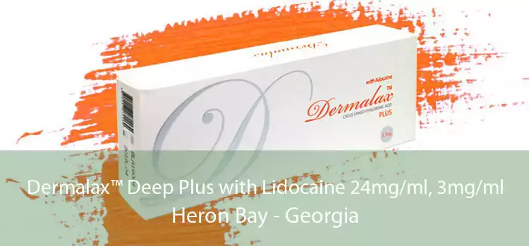 Dermalax™ Deep Plus with Lidocaine 24mg/ml, 3mg/ml Heron Bay - Georgia