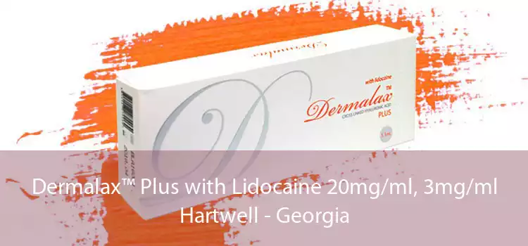 Dermalax™ Plus with Lidocaine 20mg/ml, 3mg/ml Hartwell - Georgia