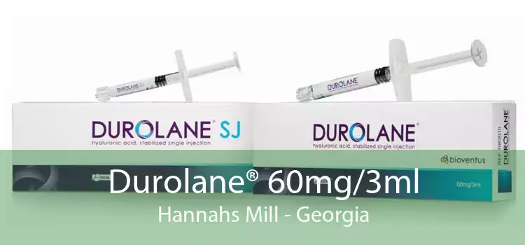 Durolane® 60mg/3ml Hannahs Mill - Georgia