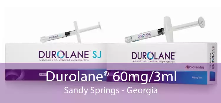 Durolane® 60mg/3ml Sandy Springs - Georgia