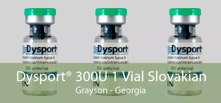 Dysport® 300U 1 Vial Slovakian Grayson - Georgia