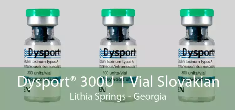 Dysport® 300U 1 Vial Slovakian Lithia Springs - Georgia