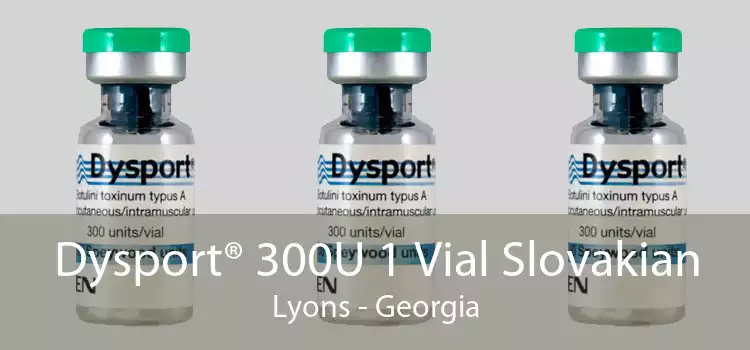 Dysport® 300U 1 Vial Slovakian Lyons - Georgia