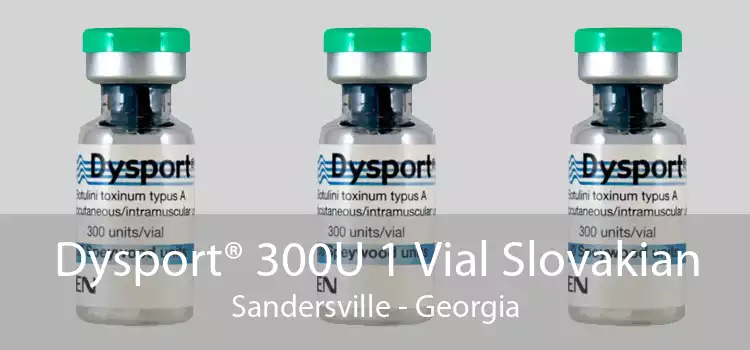 Dysport® 300U 1 Vial Slovakian Sandersville - Georgia