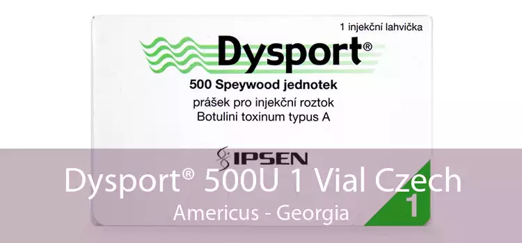 Dysport® 500U 1 Vial Czech Americus - Georgia