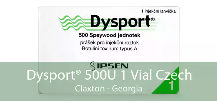 Dysport® 500U 1 Vial Czech Claxton - Georgia