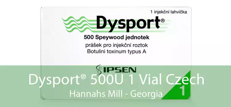 Dysport® 500U 1 Vial Czech Hannahs Mill - Georgia