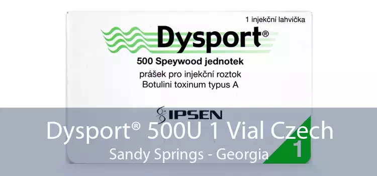 Dysport® 500U 1 Vial Czech Sandy Springs - Georgia