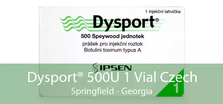 Dysport® 500U 1 Vial Czech Springfield - Georgia