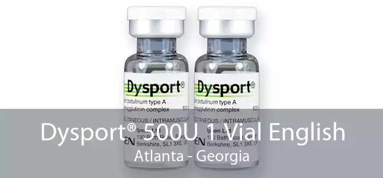 Dysport® 500U 1 Vial English Atlanta - Georgia
