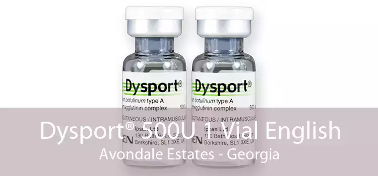 Dysport® 500U 1 Vial English Avondale Estates - Georgia