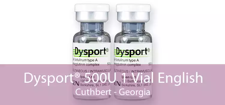Dysport® 500U 1 Vial English Cuthbert - Georgia