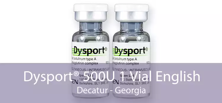 Dysport® 500U 1 Vial English Decatur - Georgia