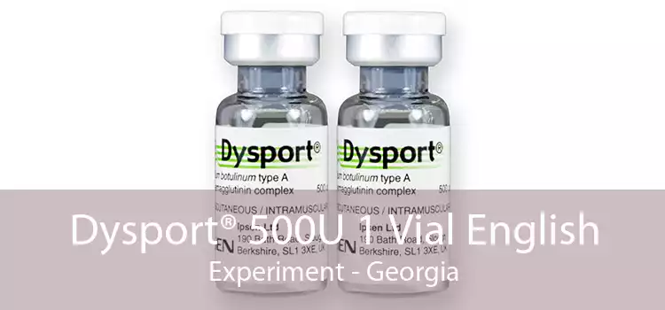 Dysport® 500U 1 Vial English Experiment - Georgia