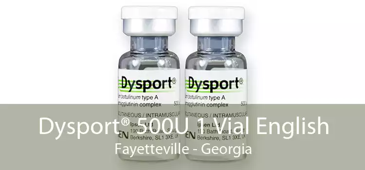 Dysport® 500U 1 Vial English Fayetteville - Georgia
