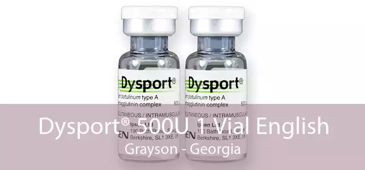 Dysport® 500U 1 Vial English Grayson - Georgia