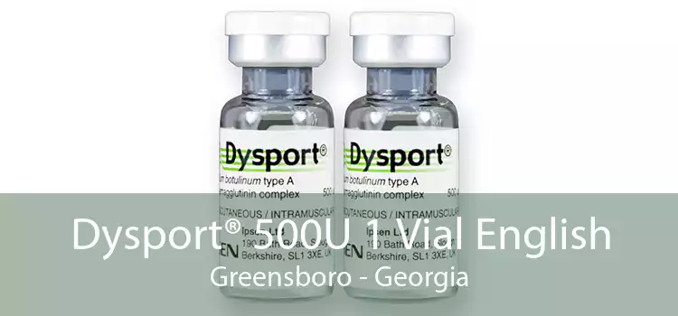 Dysport® 500U 1 Vial English Greensboro - Georgia