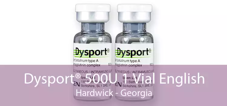 Dysport® 500U 1 Vial English Hardwick - Georgia