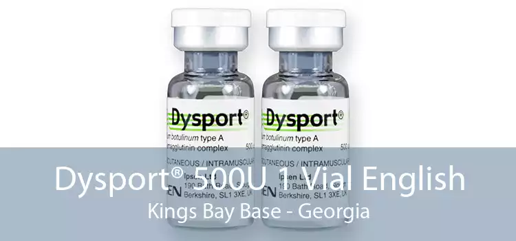 Dysport® 500U 1 Vial English Kings Bay Base - Georgia