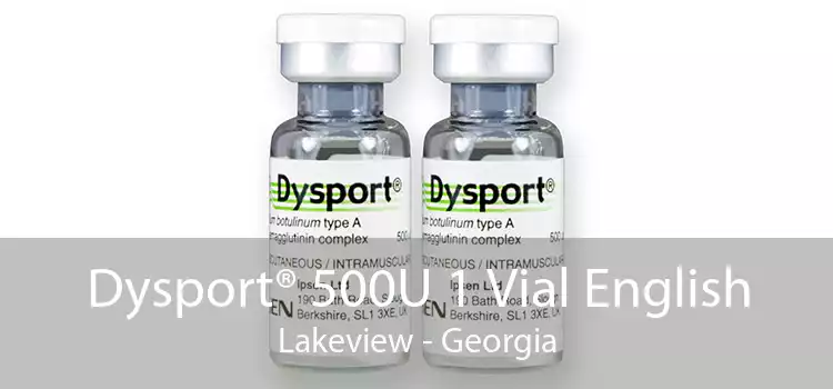 Dysport® 500U 1 Vial English Lakeview - Georgia