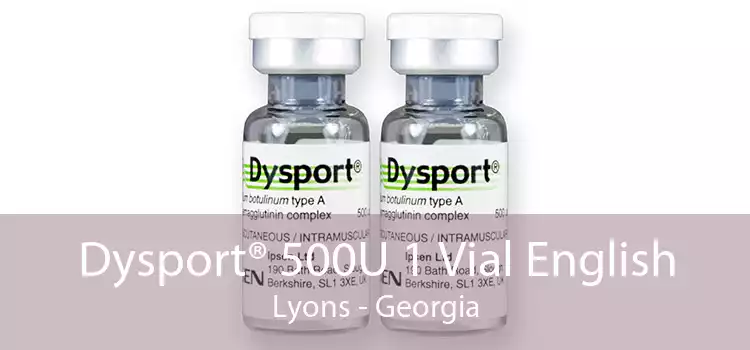 Dysport® 500U 1 Vial English Lyons - Georgia