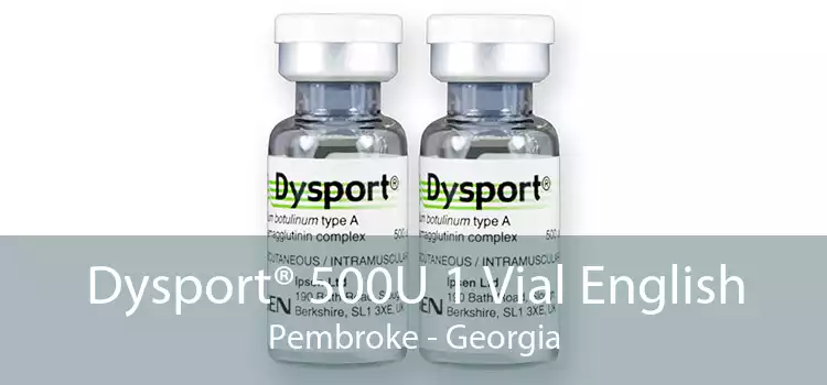 Dysport® 500U 1 Vial English Pembroke - Georgia