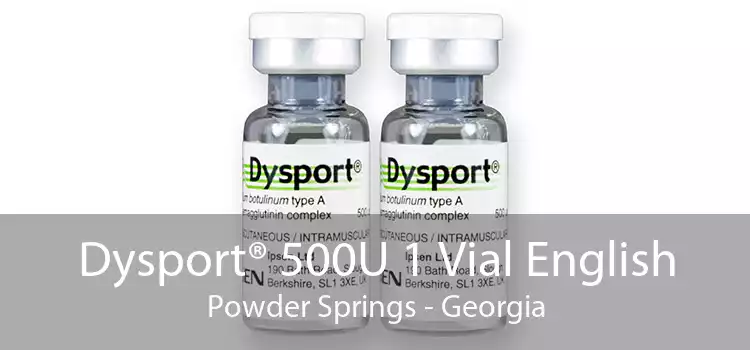 Dysport® 500U 1 Vial English Powder Springs - Georgia
