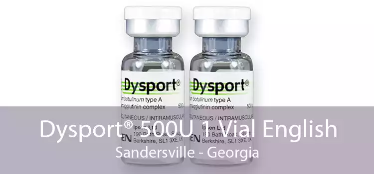 Dysport® 500U 1 Vial English Sandersville - Georgia