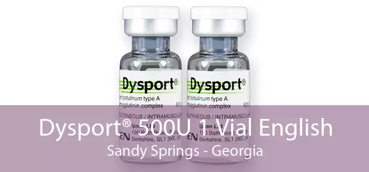 Dysport® 500U 1 Vial English Sandy Springs - Georgia