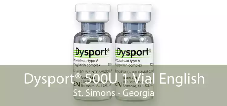 Dysport® 500U 1 Vial English St. Simons - Georgia