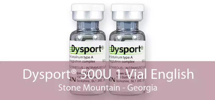 Dysport® 500U 1 Vial English Stone Mountain - Georgia