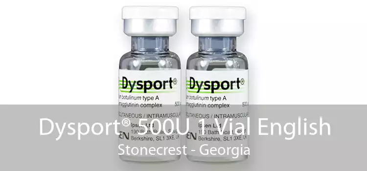 Dysport® 500U 1 Vial English Stonecrest - Georgia