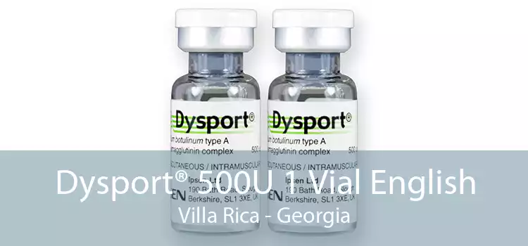 Dysport® 500U 1 Vial English Villa Rica - Georgia
