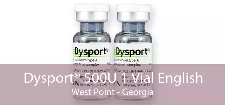 Dysport® 500U 1 Vial English West Point - Georgia