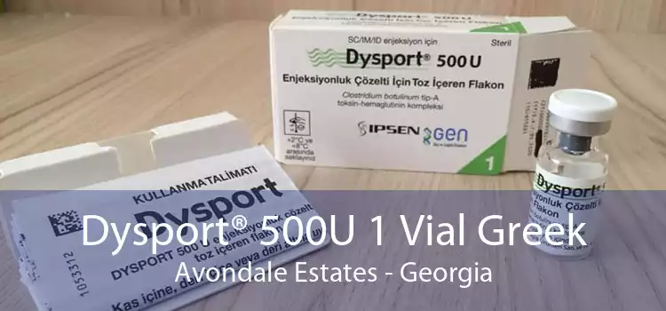 Dysport® 500U 1 Vial Greek Avondale Estates - Georgia