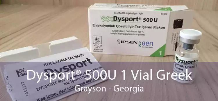 Dysport® 500U 1 Vial Greek Grayson - Georgia
