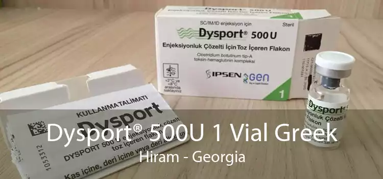 Dysport® 500U 1 Vial Greek Hiram - Georgia