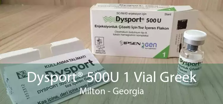 Dysport® 500U 1 Vial Greek Milton - Georgia